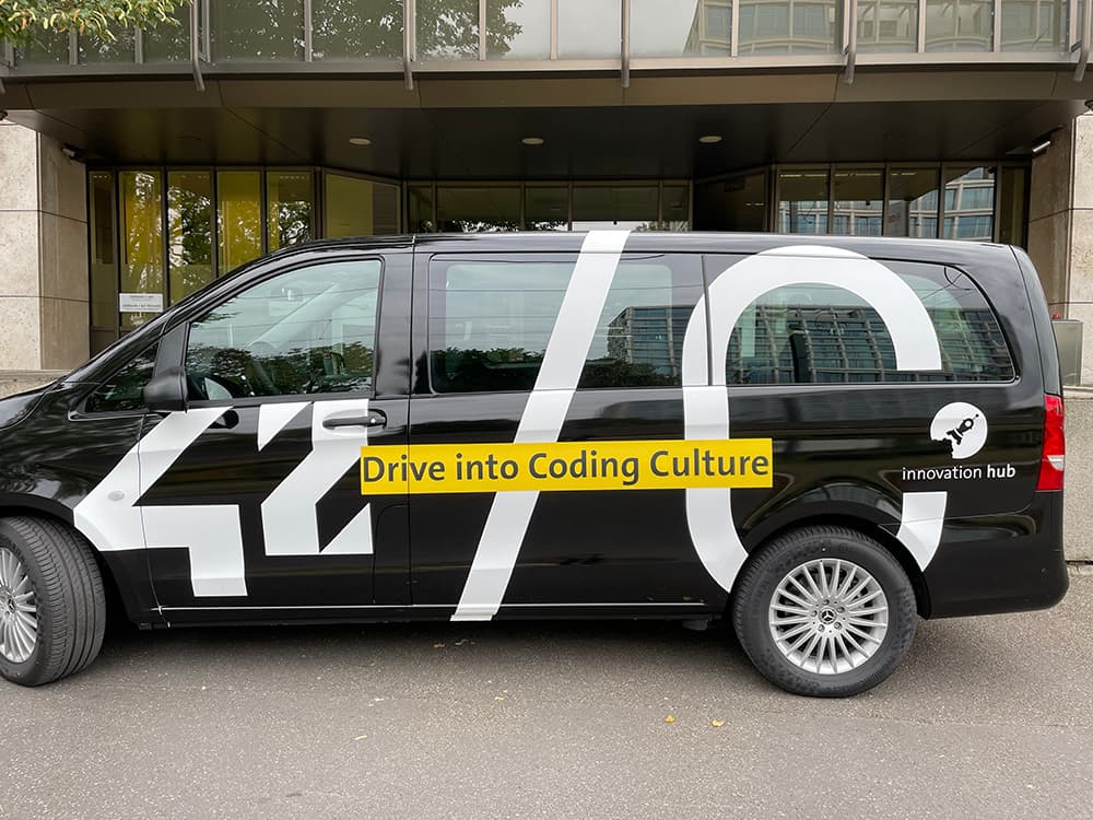 Fahrzeugbeschriftung von Folienheld